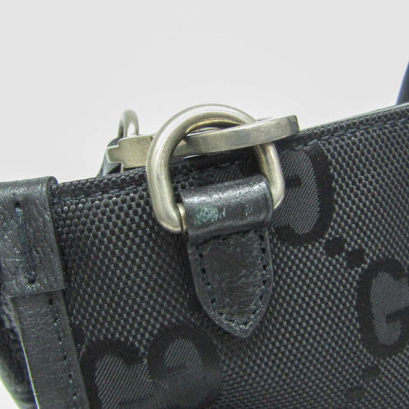 GUCCI Black Leather Shoulder Bag - Picture 6 of 14